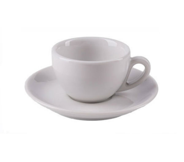 "MILANO" Espresso Cups 81ml - white